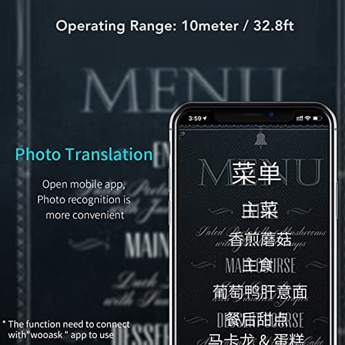 Syrisora Language Translator Device with 127 Languages and 32.8ft Range — view 4