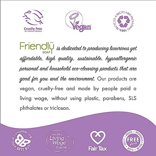 Friendly Soap - Peppermint & Eucalyptus Shampoo Bar (95g), Nourishing, Natural Healthy Shine, Moisturising, Plant-Based, Cruelty-Free, Made By Hand, No SLS or Parabens, Sustainable, Vegan — view 6
