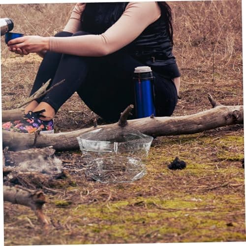 Amosfun Portable Washbasin Folding Basin for Travel Camping Capacity Outdoor Folding Basin Fishing Water Pail Camping Tool Collapsible — view 3