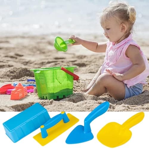 xowwyue Beach Sand Toys For Kids, Snow Toys Sand Clay Mold Set Sands Brick Maker Snow Sands Building Beach Toy For Boys And Girls, Summer, Winter, Travel, Camping 19.5 Cm — view 6
