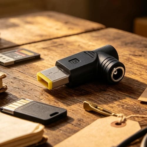Power Converters 240W 7.5x4.0mm Square Right-Angle Connector — view 3