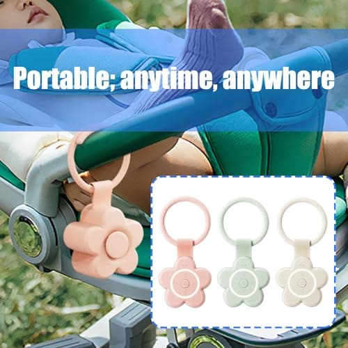 Travel Friendly Sleeping Aid White Noise Machines Portable Timers Function Clip on Strollers Speakers 88mm Travel Friendly White Noise Machines — view 2