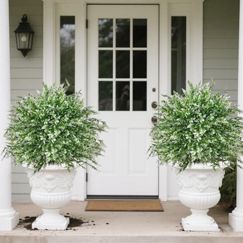 Artificial Lavender Ground Stake 55x40cm Faux Outdoor Garden — view 6