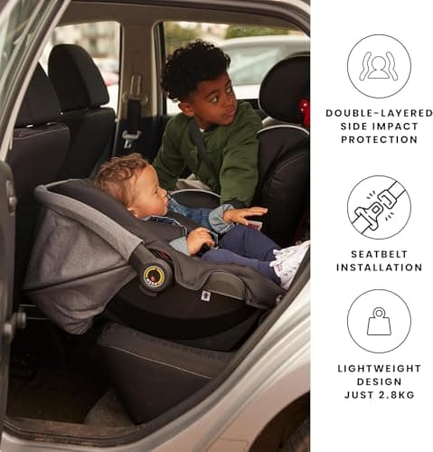 Ickle Bubba Atom 3 in 1 Travel System pram with Astral Car Seat (Graphite) — view 4