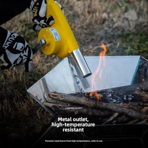 Metal Air Pump for Outdoor Grilling High Heat Metal Air Pump(Black) — view 6