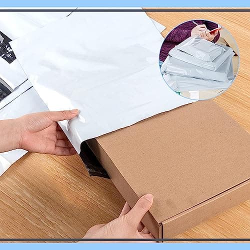 COSORO Packaging: You Will Receive a Total of 50 Strong Parcel Bags and Express Bags. — view 5