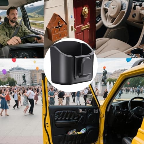 Car Dashboard Pocket - Keys Organizer - Reusable Sticky Storage Multifunctional Small Items Holder Pocket for Dashboard Door Console Women Men — view 4