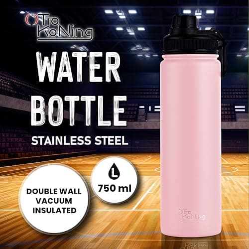 OTTO KONING Insulated Metal Water Bottle 750ml Stainless Steel Leakproof — view 2