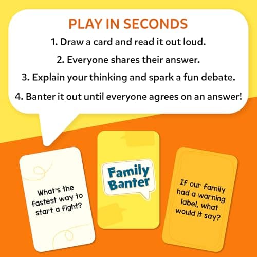 Family Banter Card Game – Fun Conversation Game for Family Game Night — view 4