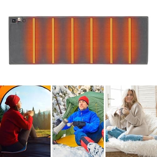 Sleeping Bag Heater USB Soft Foldable Warm Blanket — view 6