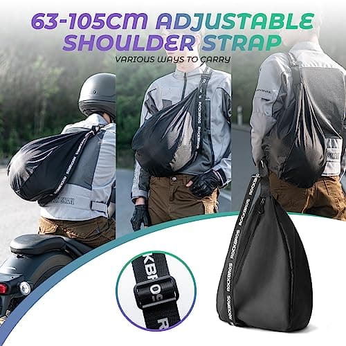 ROCKBROS Motorcycle Helmet Bag, 6-7L, 63-105cm — view 3