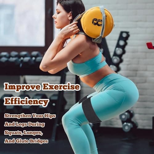 Occlusion Bands for Women Glutes, 2 Pcs Occlusion Bands Glutes Hip Building Blood Flow Restriction Bands BFR Bundle Booty Bands for Women Exercising — view 5