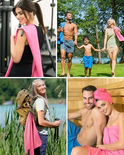 Fit-Flip Microfibre Towel - Compact, Ultra lightweight & Quick dry — view 5