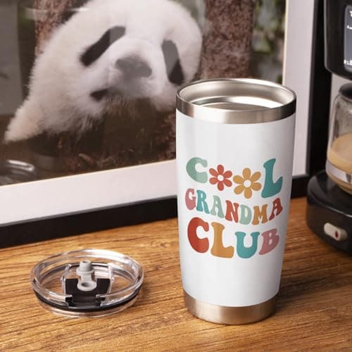 SteadStyle Grandma Gifts for Women – Cool Grandma Club Water Bottle 590ml — view 5