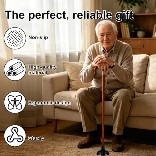 Bcautay 19cm Cane Tips 3/4 inch 6 Support Cane Feet Walking Stick Foot — view 3
