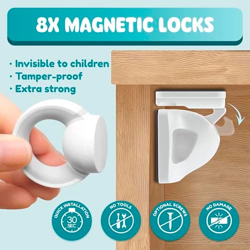 BooBoo Baby 38 Pack Premium Magnet Child Safety Baby Proofing Kit — view 3