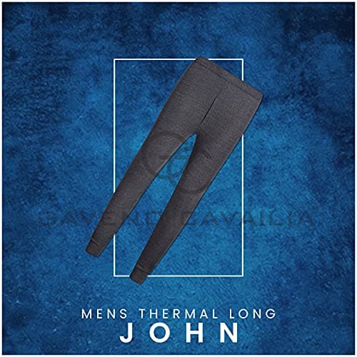 GC GAVENO CAVAILIA 6 PK Men's Thermal Long Johns Trousers Underwear Baselayer Ski Wear, Thermals Legging Pants Charcoal — view 2
