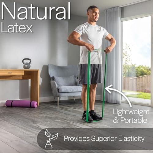 Core Balance Long Loop Resistance Band, Green, 22kg-56kg — view 4