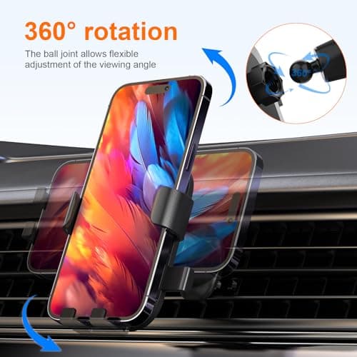 GRIFEMA Air Vent Car Phone Holder with Automatic Clamp — view 5