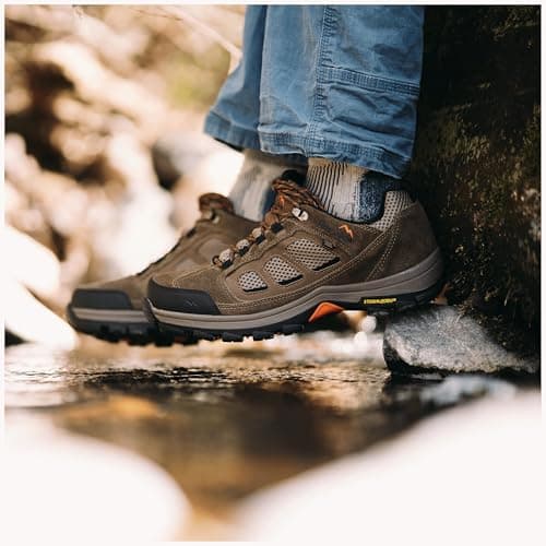 Peter Storm Men's Camborne Low Walking Shoe with High Traction Rubber Sole & Durable Leather Upper (Brown, UK Footwear Size System, Adult, Men, Numeric, Medium, 9) — view 5