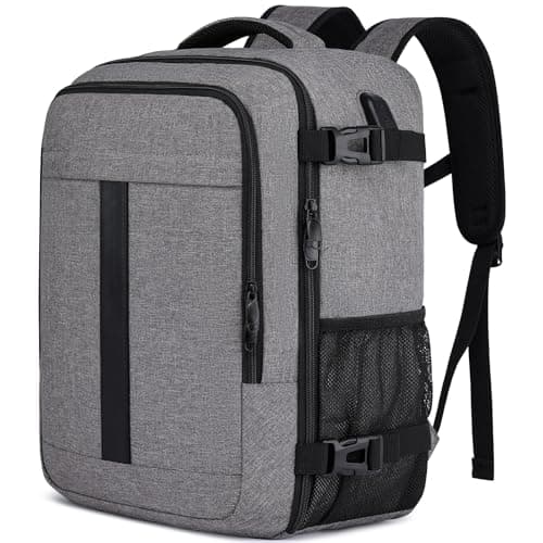 for New Ryanair Cabin Bags 40x30x20 Underseat Small Travel Backpack, Grey