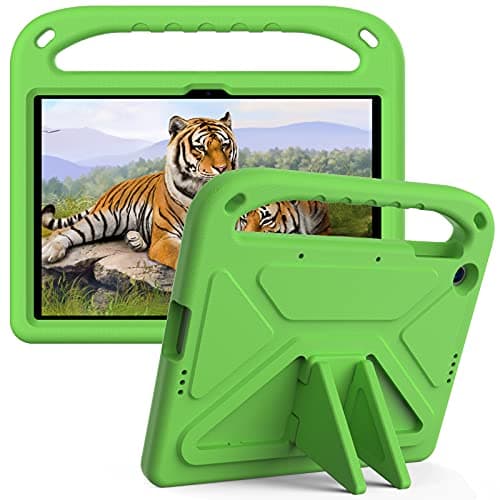 HYUKcase Case for Honor Pad X8 10.1 inch,Quipped with Hand Strap and Shoulder Strap,Shockproof and Drop-Resistant Tablet (Green) — view 4
