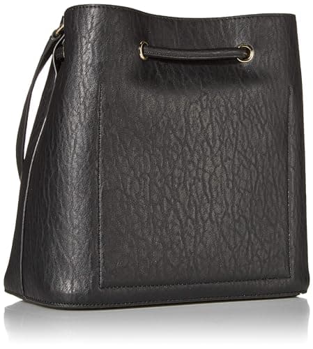 Calvin Klein Women's Gabrianna Novelty Bucket Shoulder Bag, Black, One Size — view 3