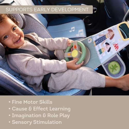 Taf Toys Car Seat Toy - Interactive Baby Infant Car Toys with Lights & Realistic Sounds for Babies - Stimulating Car Travel Entertainment - Perfect for Car Seat & Travel - 12 months + Boy Girl — view 4