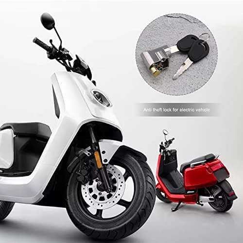 2pcs Battery Cylinder Lock Ignition Switch Anti-Theft Safety Lock for Motorcycle Electric Bike Scooter E-Bike with 4 Keys Waterproof Light Weight — view 4