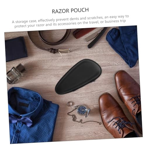 Beatifufu Professional Hard EVA Shockproof Beard Trimmer Storage Bag Pouch for Travel and Home Use Portable Protective Case for Grooming Device — view 2