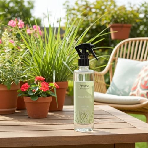 Natural Citronella for Room & Garden Spray, 200ml, Made with Pure Citronella Essential Oil — view 3
