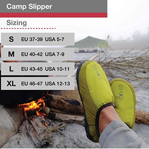 Exped Camp Slippers Medium Charcoal — view 4