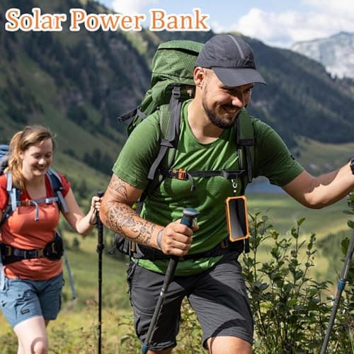 Solar Power Bank Small Power Bank with Flashlight — view 2