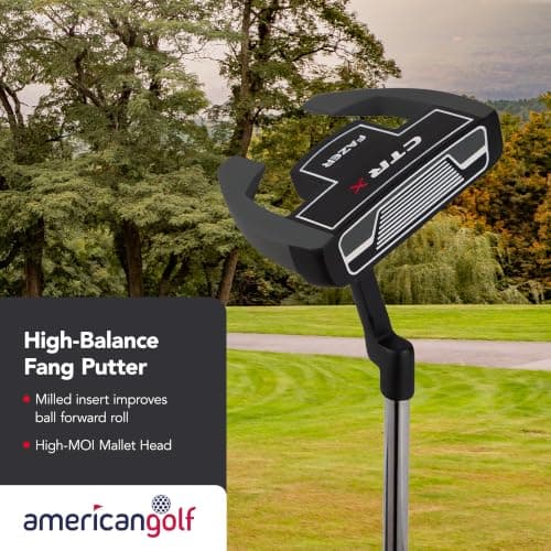 Fazer CTRX Starter Golf Club Set - Complete Kit with Driver, 7 Iron, Pitching Wedge & Putter - Stand Bag & Headcovers - Ideal Golf Clubs Set for Beginners — view 3