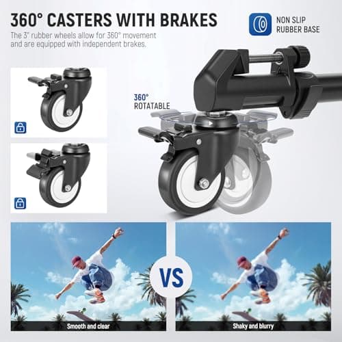 NEEWER Photography Tripod Dolly — view 5