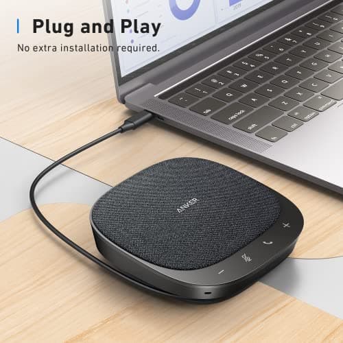 Anker PowerConf S330 USB Conference Speaker for Home Office — view 3