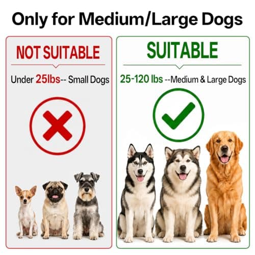 Qltytoy Hands Free Dog Lead 108kg Heavy Duty Bungee Leash with Bum Bag — view 3