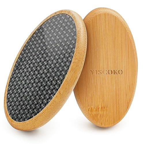 YISCOKO Foot File for Foot Spa,Hard Skin Remover Foot,Foot Scraper,Callus Remover for Feet,Feet Hard Skin Remover,Foot Scrubber,Glass Foot File for Soft & Smooth Heels,Pedicure Tools for Travel Use.