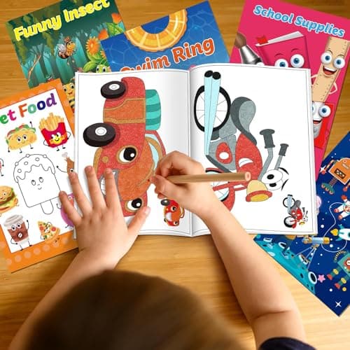 Kalysky 15 Pack Colouring Books for Children, A5 Kids Colouring Books — view 2