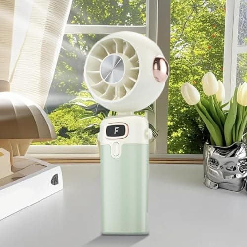 Genérico Portable Fan Foldable Cooler Portable Rechargeable Mini — view 3