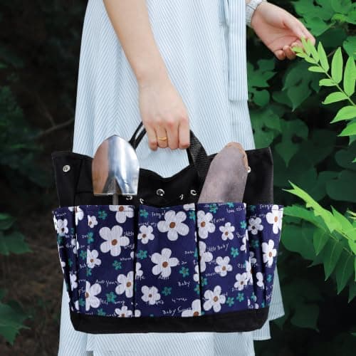 Oxford Fabric Garden Tool Pouch Multi Pocket Tool Bag Organizer — view 4