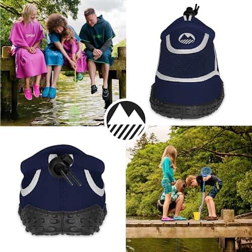 Lakeland Active Boy's Eden Aquasport Water Shoes - Navy/White - 4 UK — view 6
