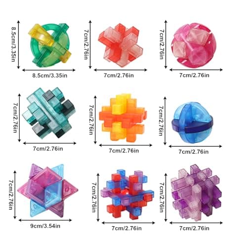 Wooden Puzzle Toys - Assembly Entertainment - Wooden Brain Teasers - for Children Adult Boy Girl Elderly Home Travel School Home Decor — view 6