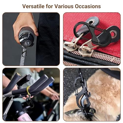 BAOWUABJ 10Pcs Anti Theft Zipper Clips for Backpacks Luggage — view 6