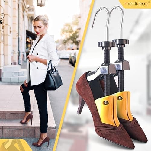 Medipaq High Heel Shoe Stretchers, Set of 2, UK 3-7 Plastic Shoe Trees — view 6