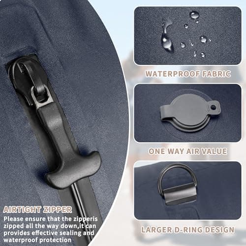 Vacuum Storage Bags for Clothes Reusable TPU Space Saver Bags for Travel with Zip Waterproof Packing Organisers Packing Cubes for Suitcase Backpack Hand Luggage — view 4