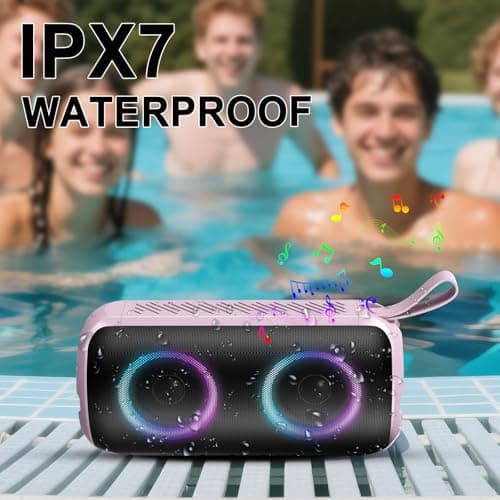 Hupoaf 20W Portable Bluetooth Speaker with Dual Drivers & Stereo Bass — view 5