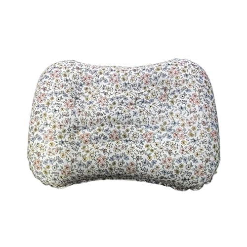 Inflatable Booster Seat for Toddler (Age 2.5–7 Years) – Travel Booster Cushion & Pillow for Kids – Chair Booster Seat for Dining – Portable Inflatable Pillow (Ditsy Meadow)