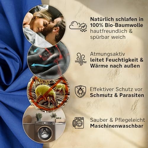 Armadic® Sleeping Bag 100% Organic Cotton with Zip (Only 370 g) — view 6