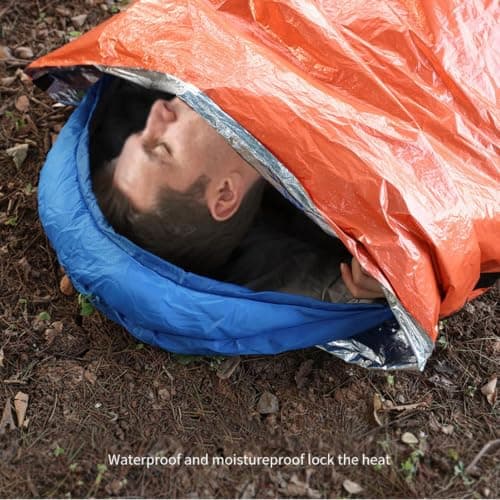 Survival Sleeping Bag – Waterproof Emerğency Shelter | Foil Blanket — view 3